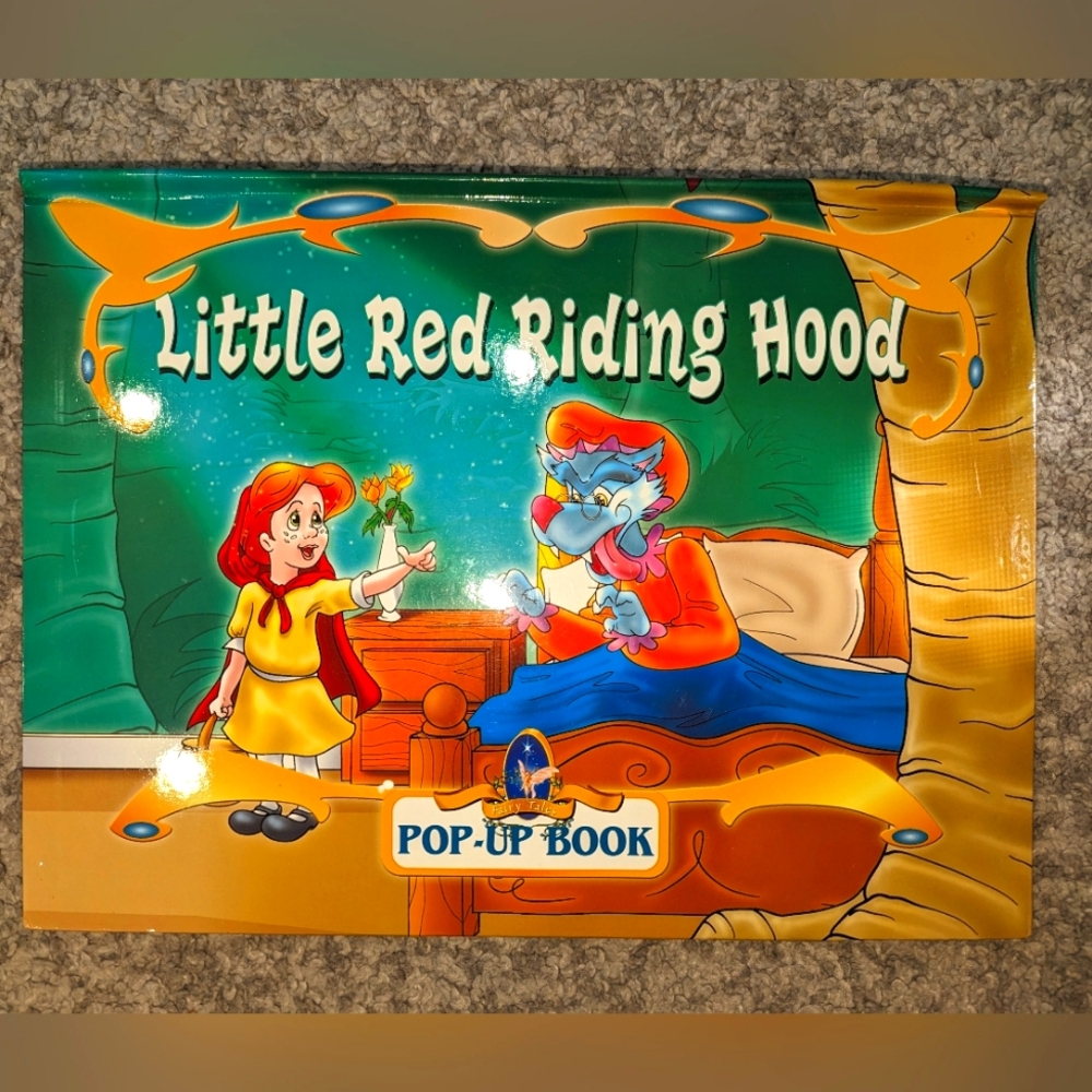 Classic Pop up story of little red riding hood.
